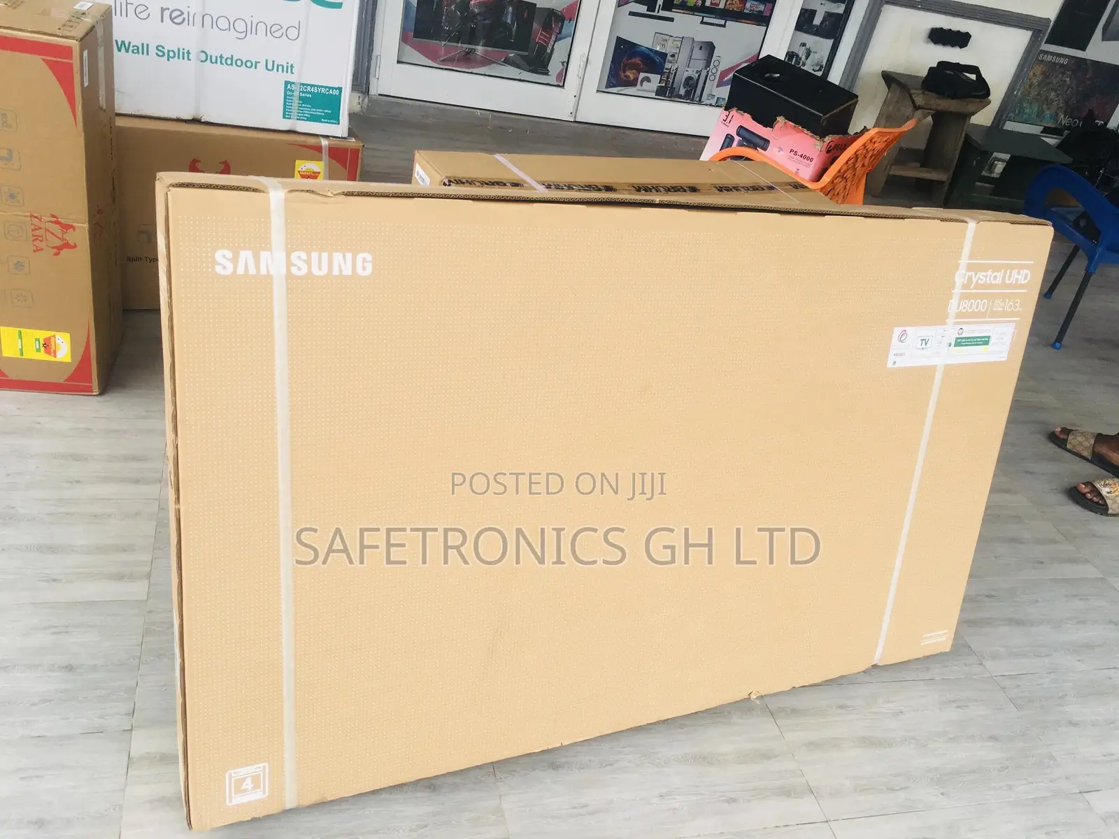 New 65 Inches Samsung Glossy Led BU80 Crystal Tv UHD