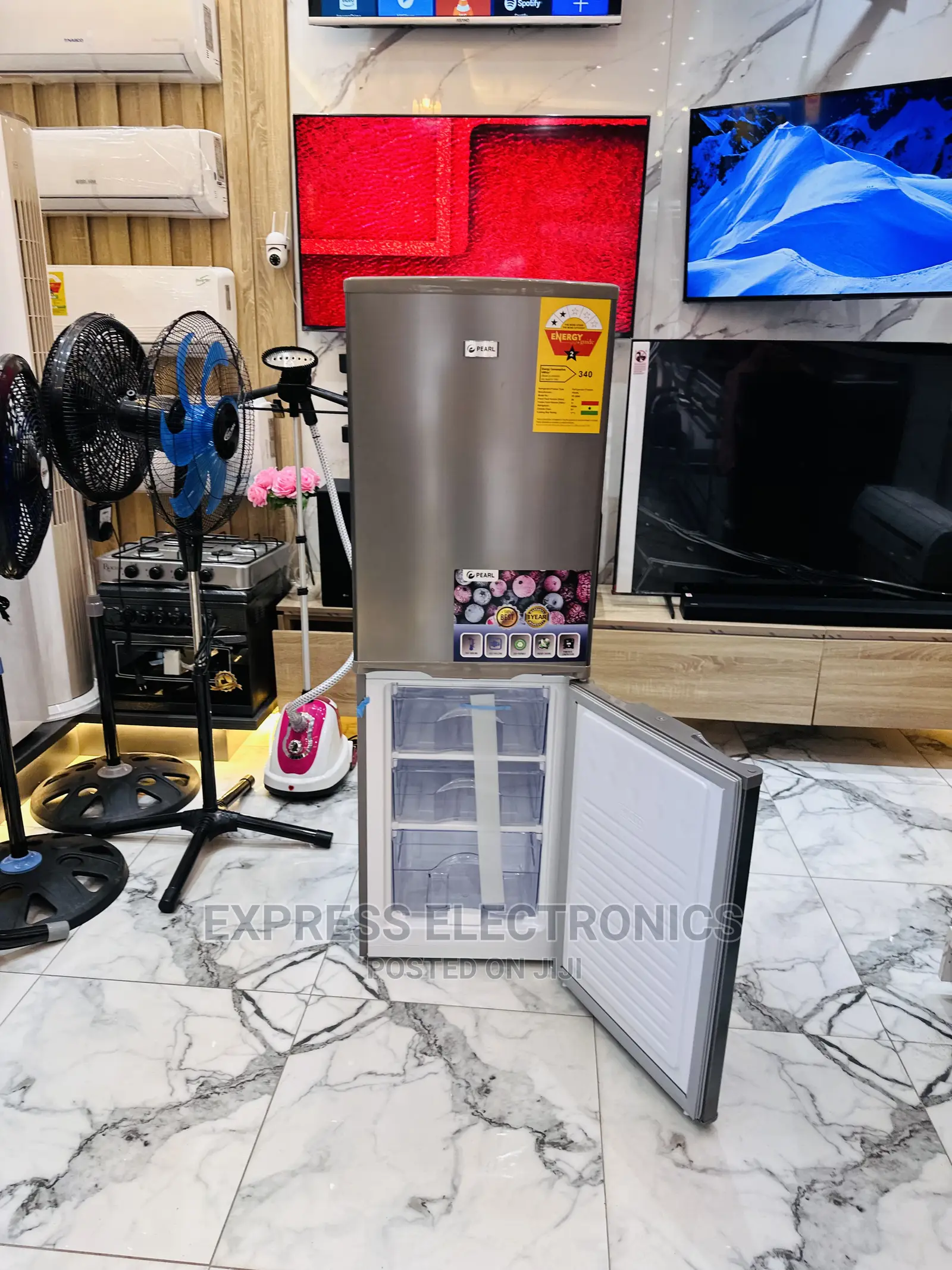 Pearl Cute  Bottom Freezer 200B 140L Fridge