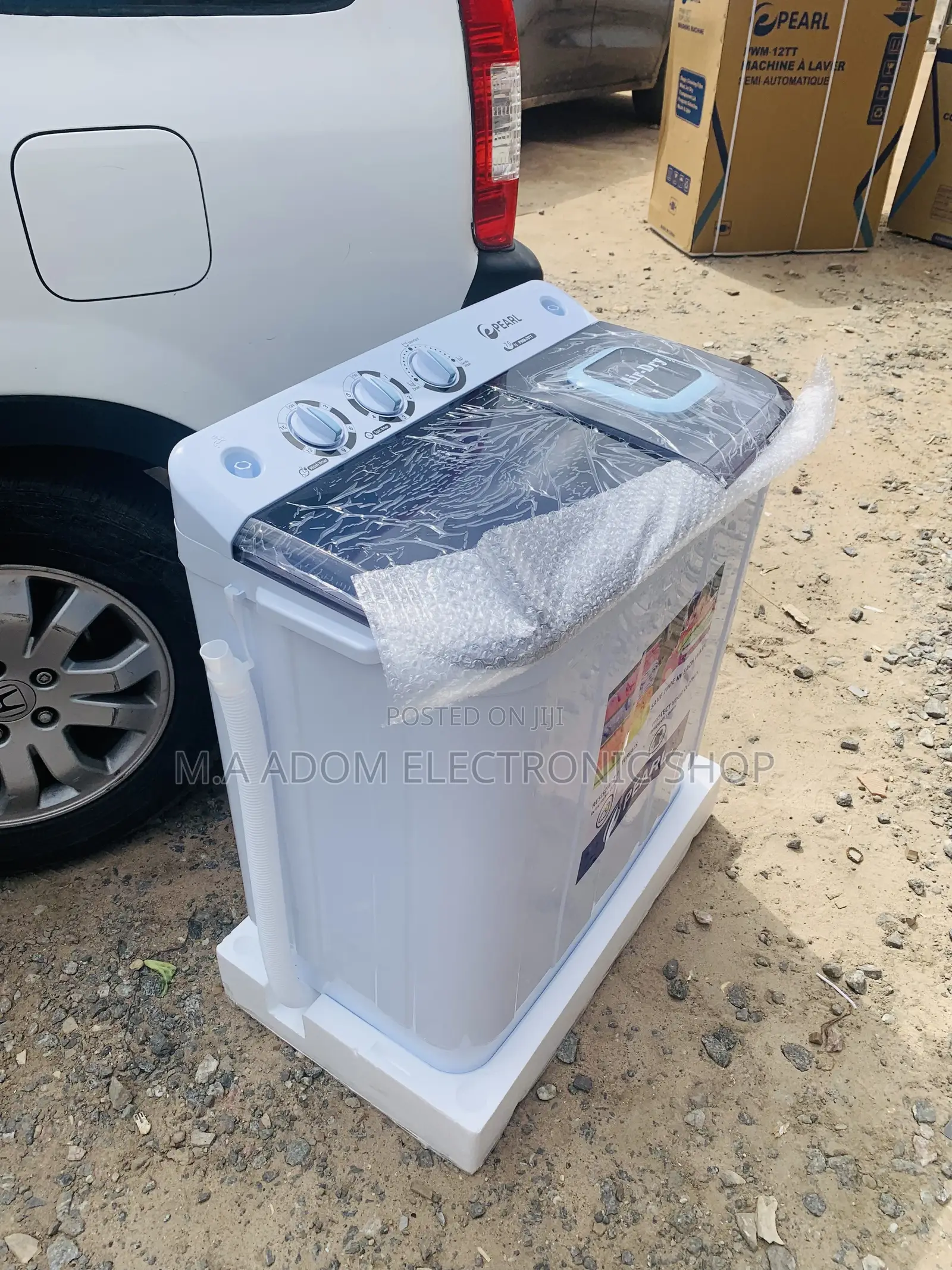 Easy Use Pearl 7KG Twin Tub Washing Machine Semi Automatic