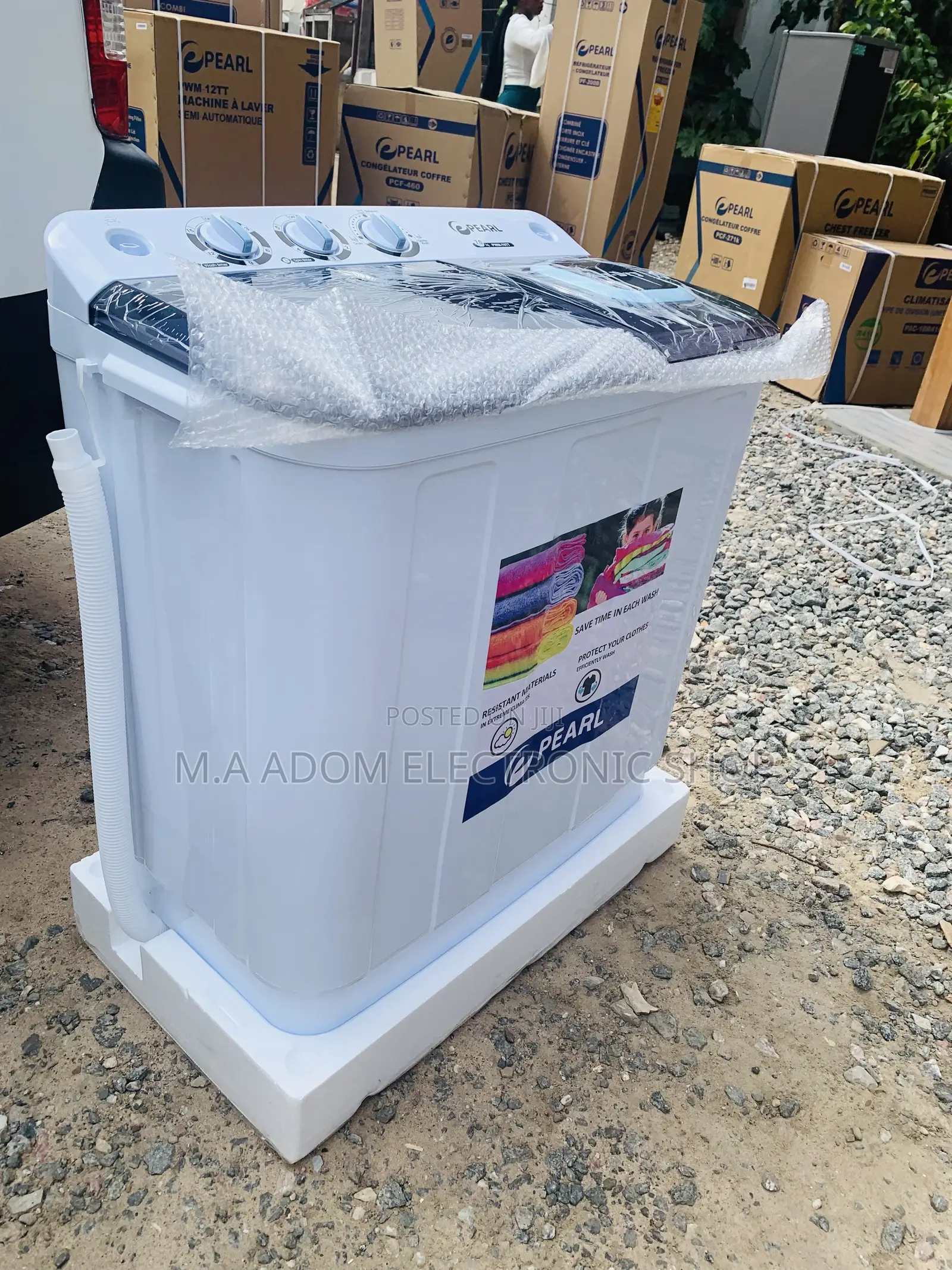Come for Pearl 7KG Twin Tub Washing Machine Semi Automatic