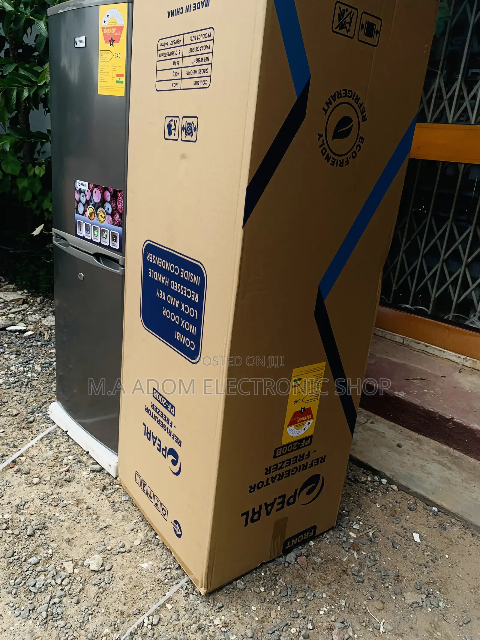 Call Pearl 140L Bottom Freezer Refrigerator-Pf-200b