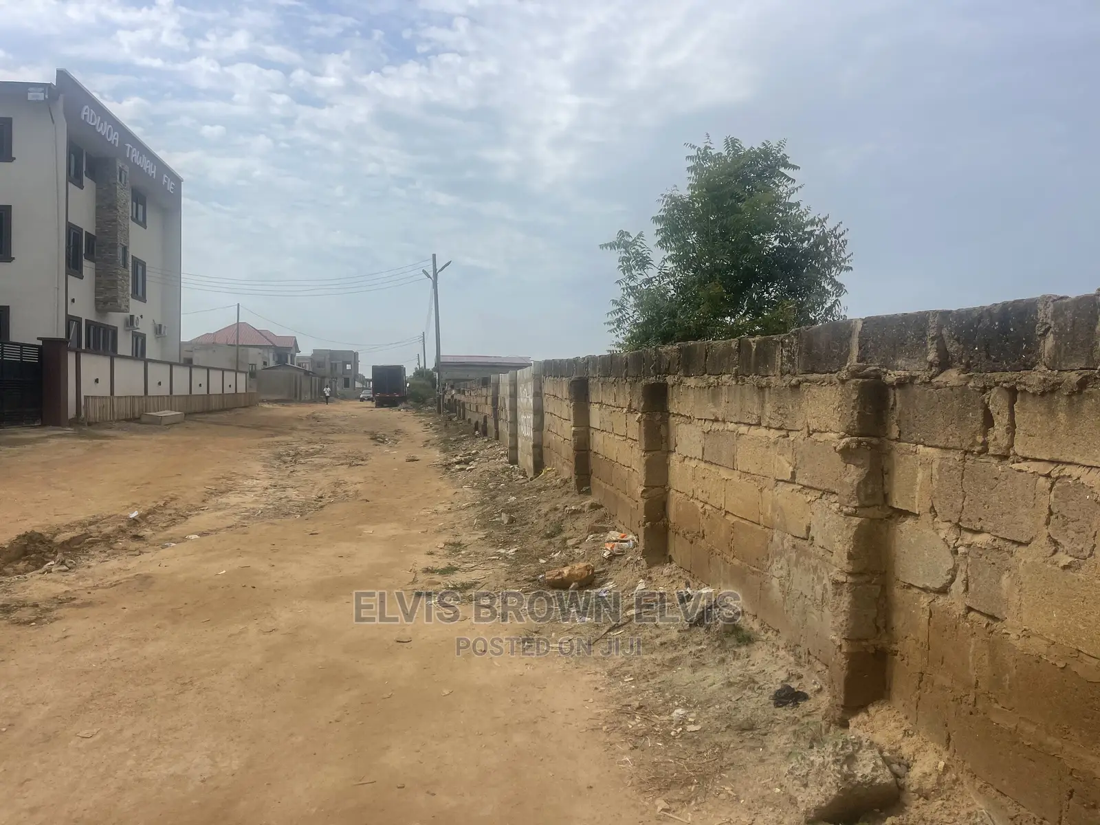 Roadside 6 Plots for Sale at on E Santeo East Legon Hills