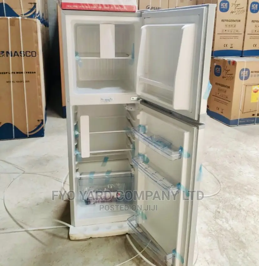 Nasco Nasf2-20s 158l Double Door Top Freezer Refrigerator