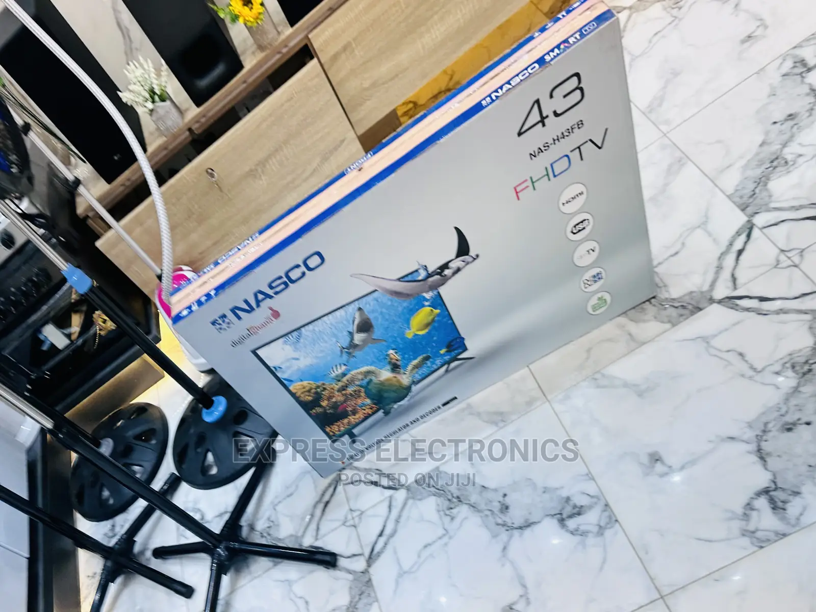 Turn on the Excitement With Nasco 43”FHD Digital Satellite 