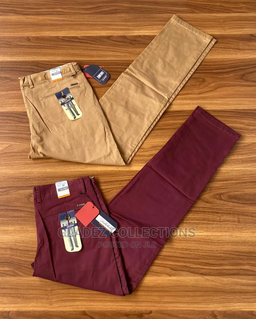 Stretchy Khaki Trouser Available
