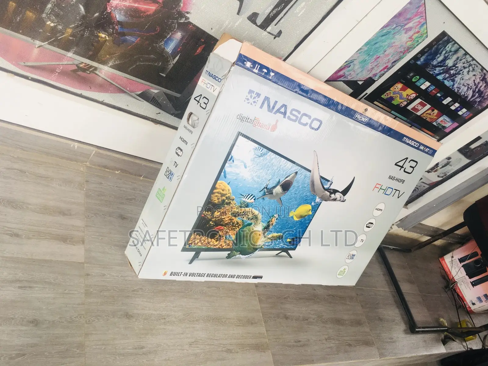 Get Great Offers on 43 Inches Glossy LED Nasco Tv 