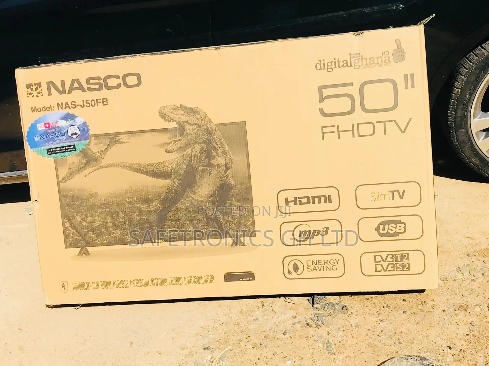 Grab LED Digital Satellite Nasco 50 Inches TV 