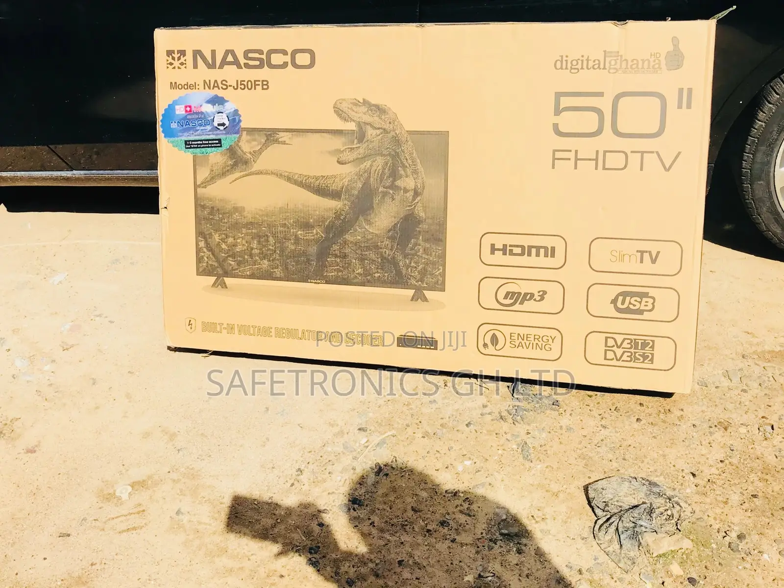 Grab LED Digital Satellite Nasco 50 Inches TV 