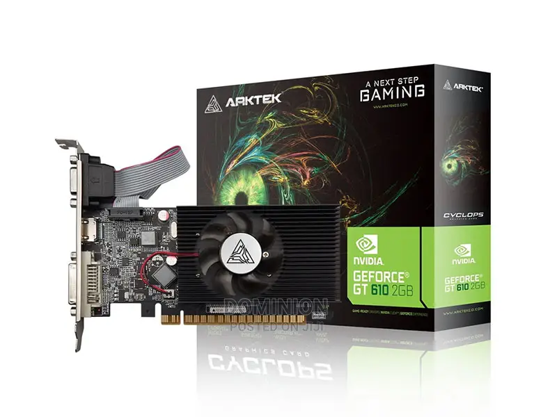 Arktek Gt610 2gb Ddr3 64-bit Hdmi/Dvi/Vga Graphic Card