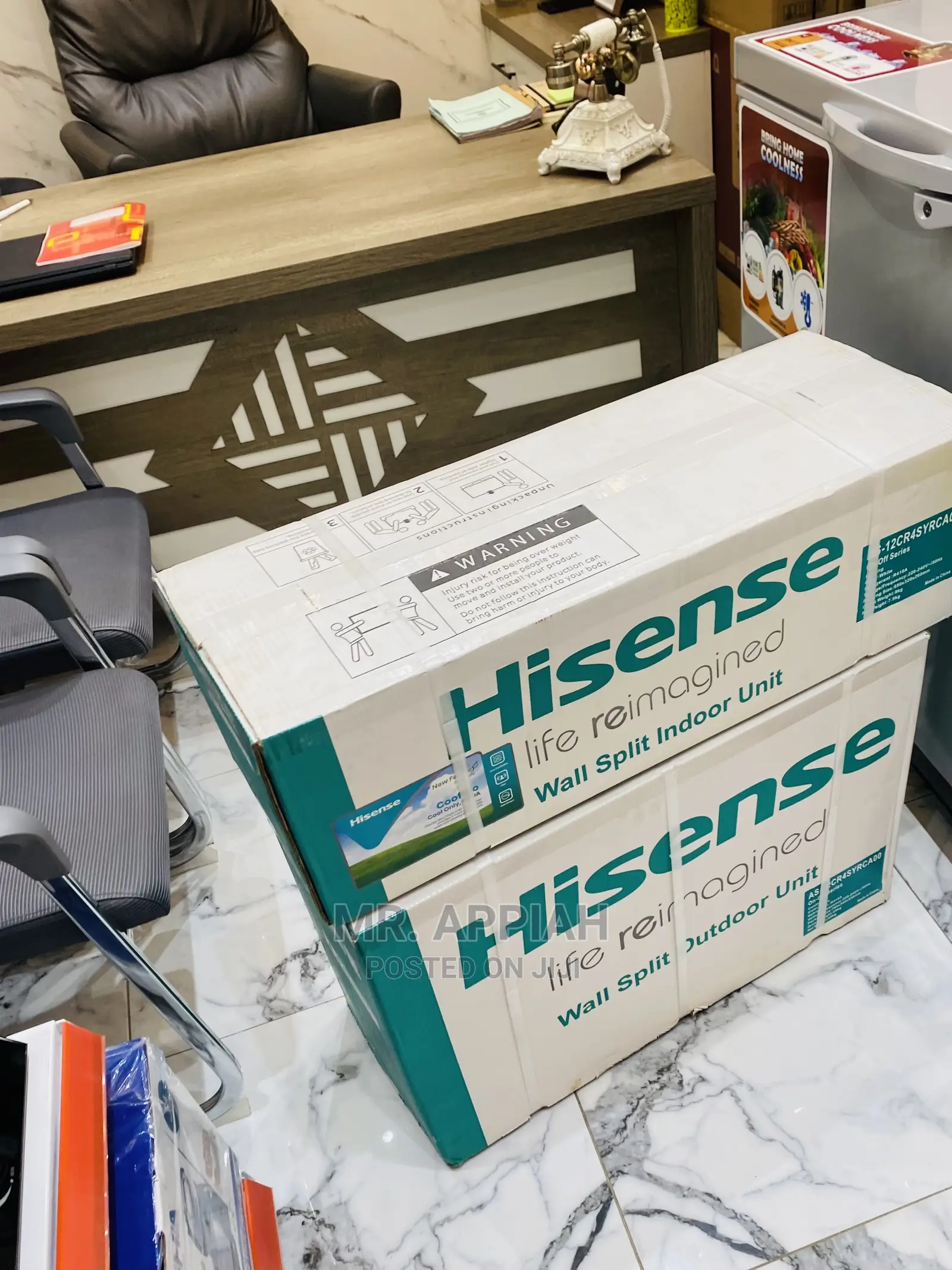 Low Energy Consumption Hisense 1.5hp Ac(R410 Gas)