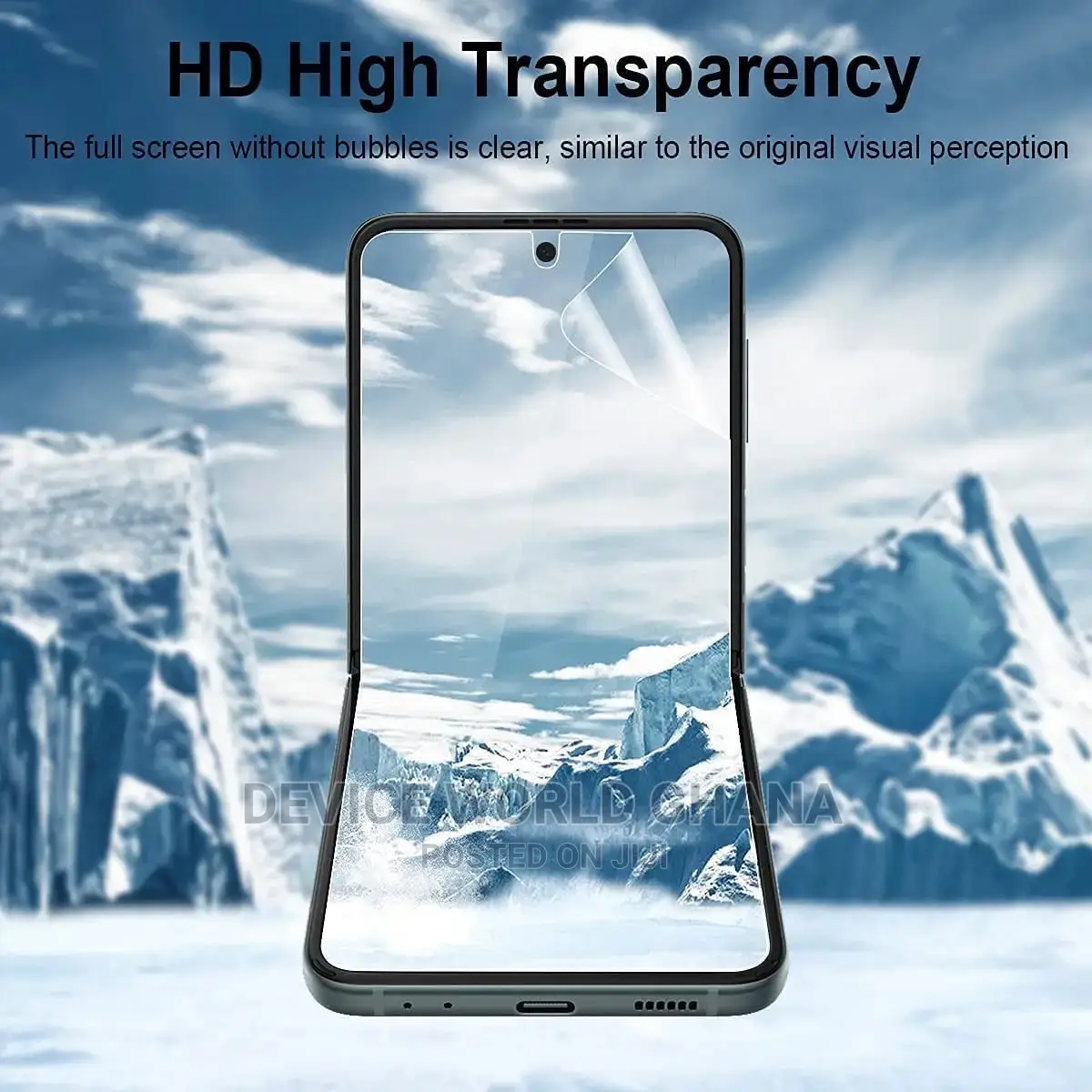 Hydrogel Nano Screen Protector for Samsung Z Flip 7 6 5 4 3