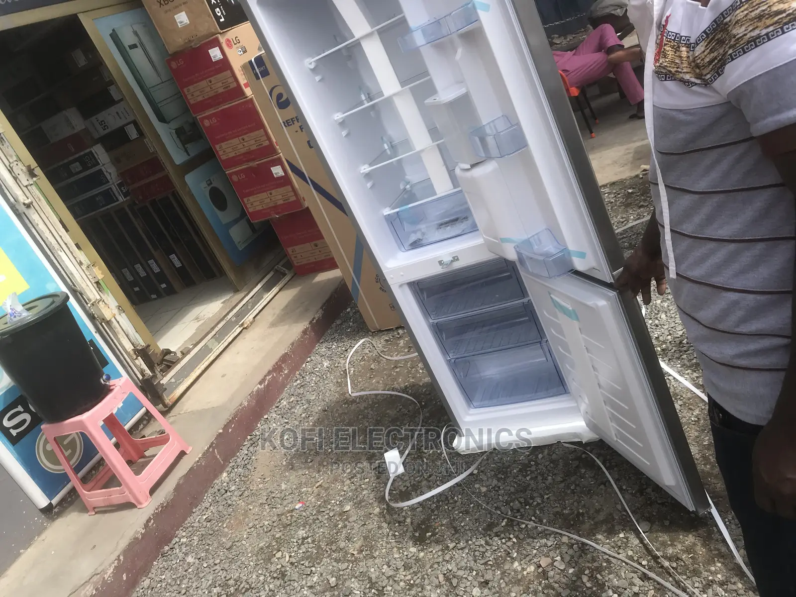 (Original Product) Pearl 251L Bottom Freezer Refrigerator