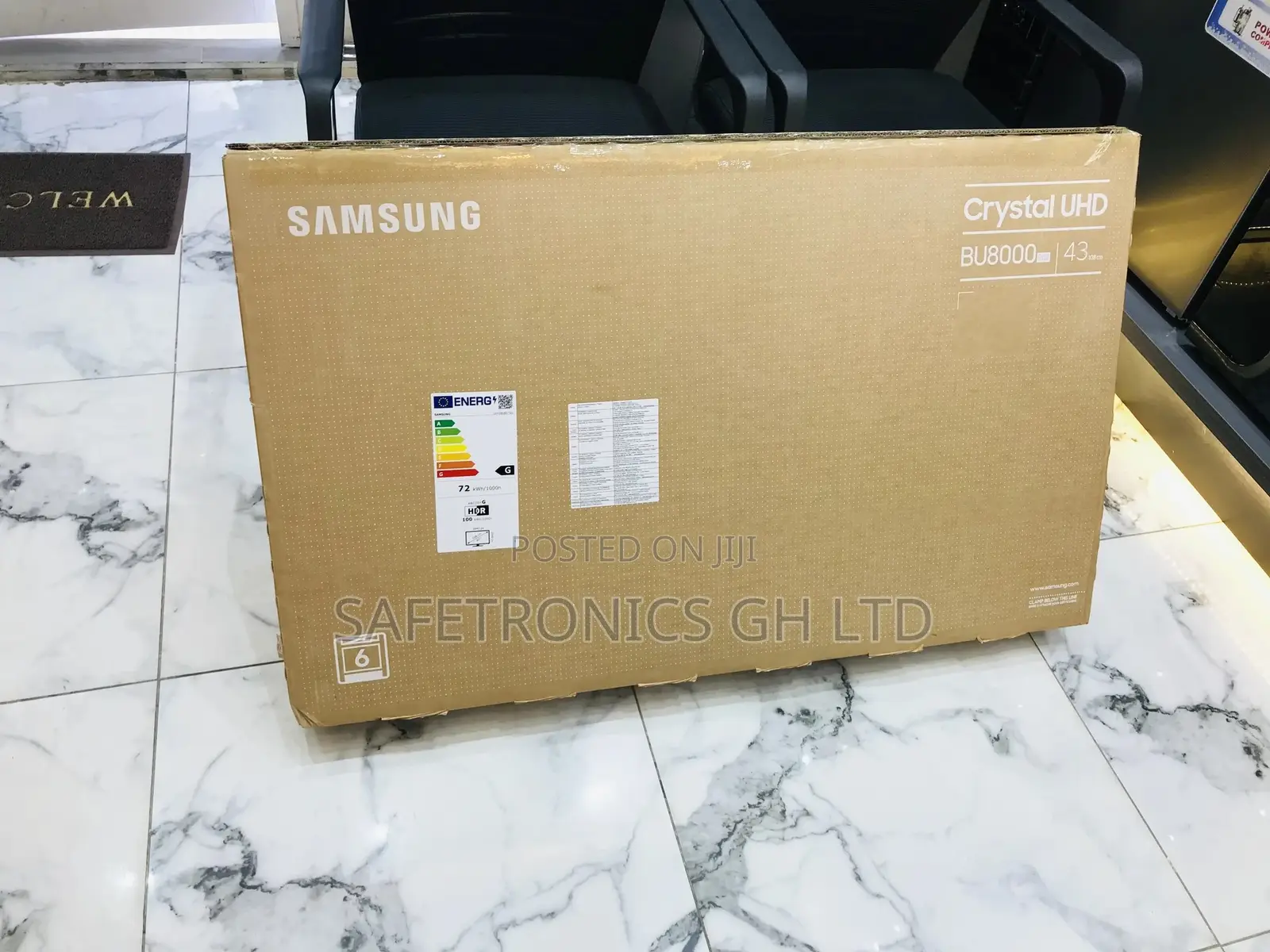 Crystal New Samsung BU80 43 Inches Glossy LED Tv