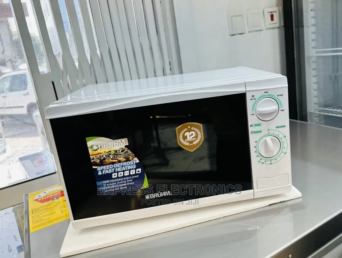 Home of Electronics Quality Bruhm Microwave Oven