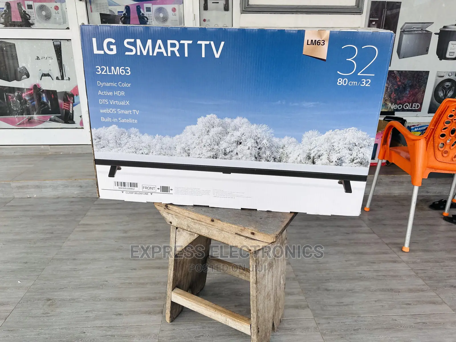 Built in Satellite Decoder LG Smart 32”Lm637 FHD