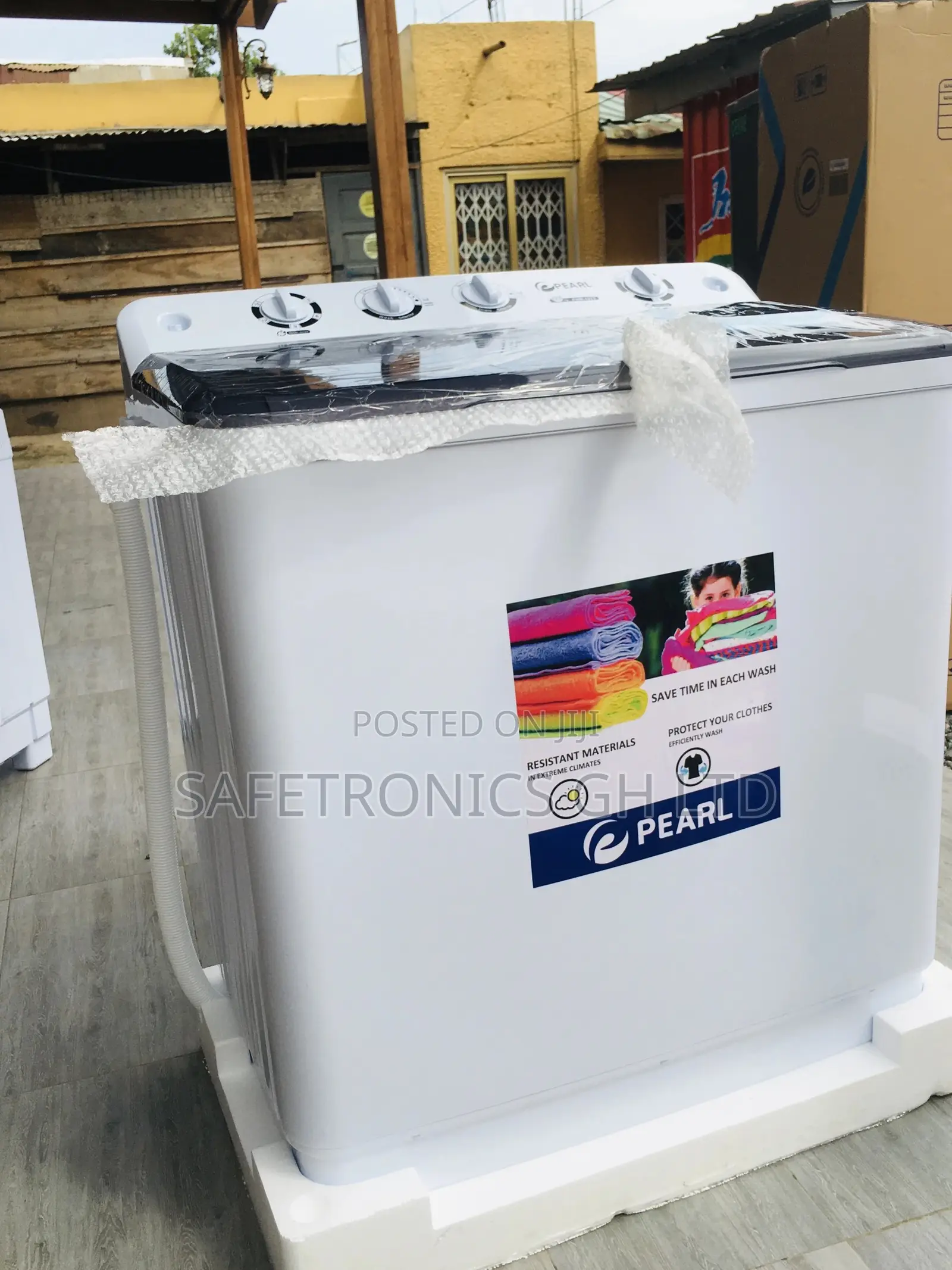 Affordable Pearl 12kg Semiautomatic Topload Twintub 