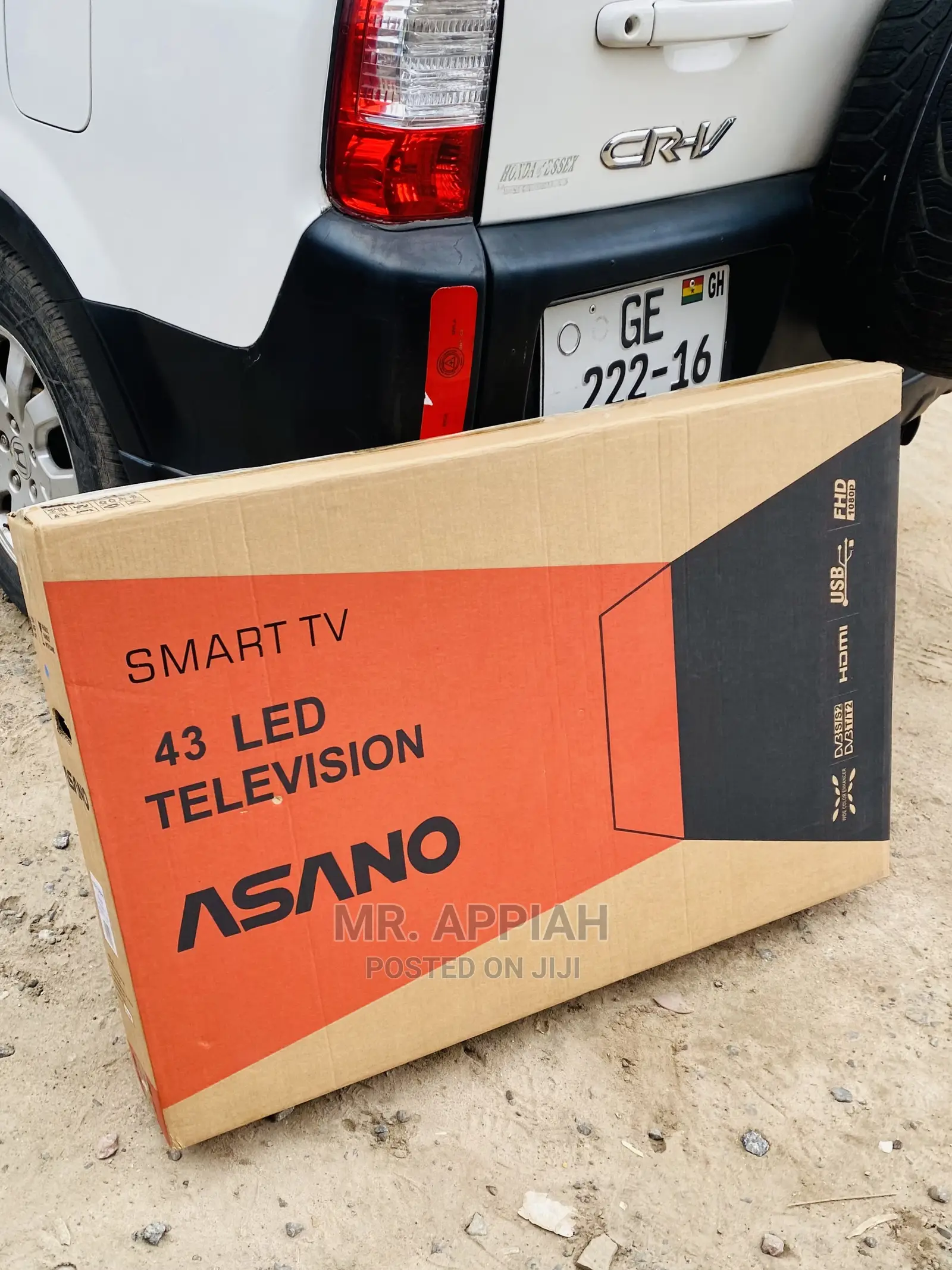 Grab Asano 43 Inch Tv at Best Deal(Black) 