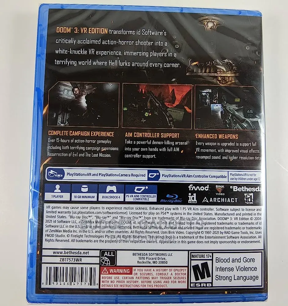Playstation 4 VR Game Disk