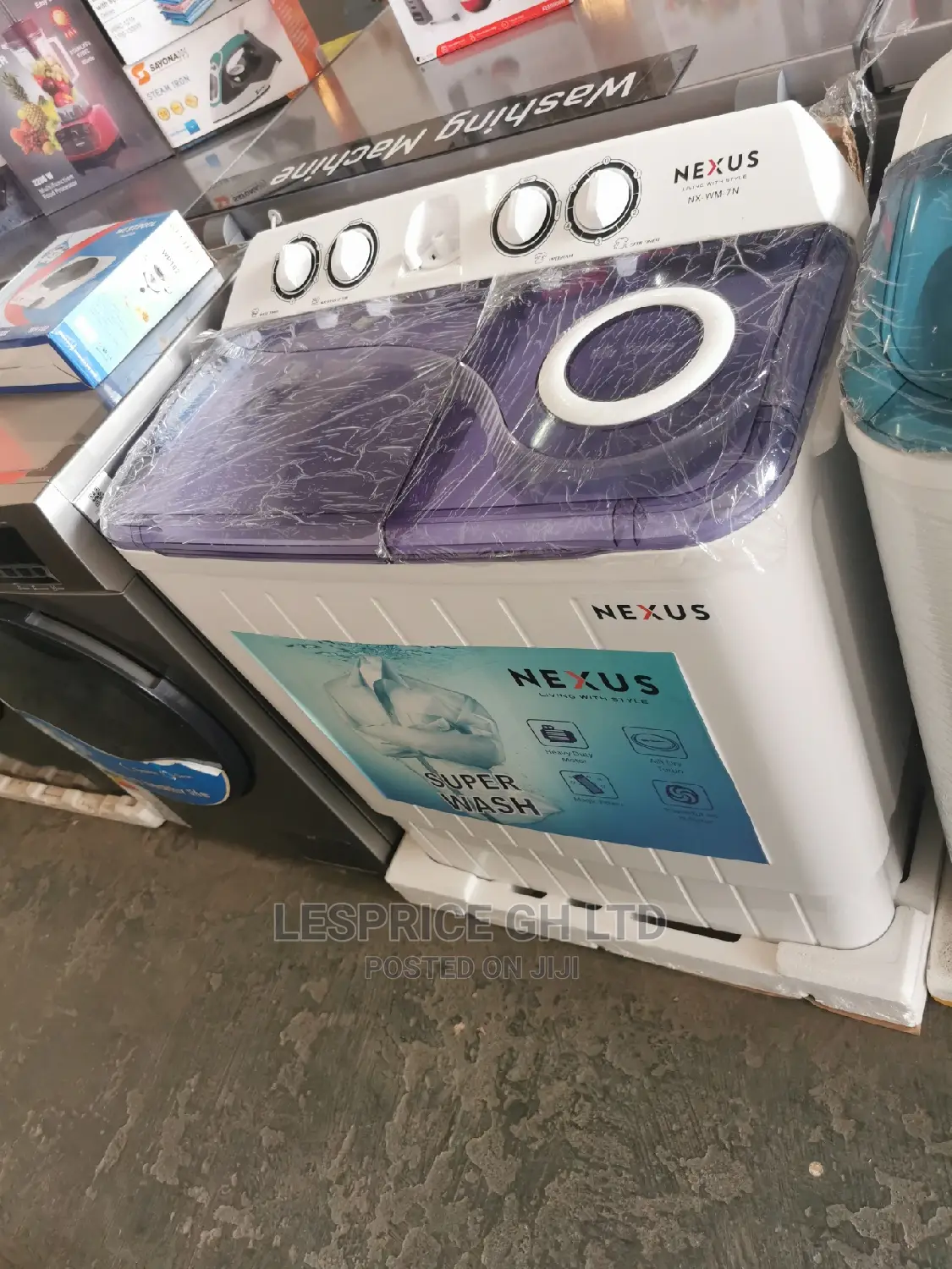 Attractive Nexus 12kg Semi Automatic Washing Machine