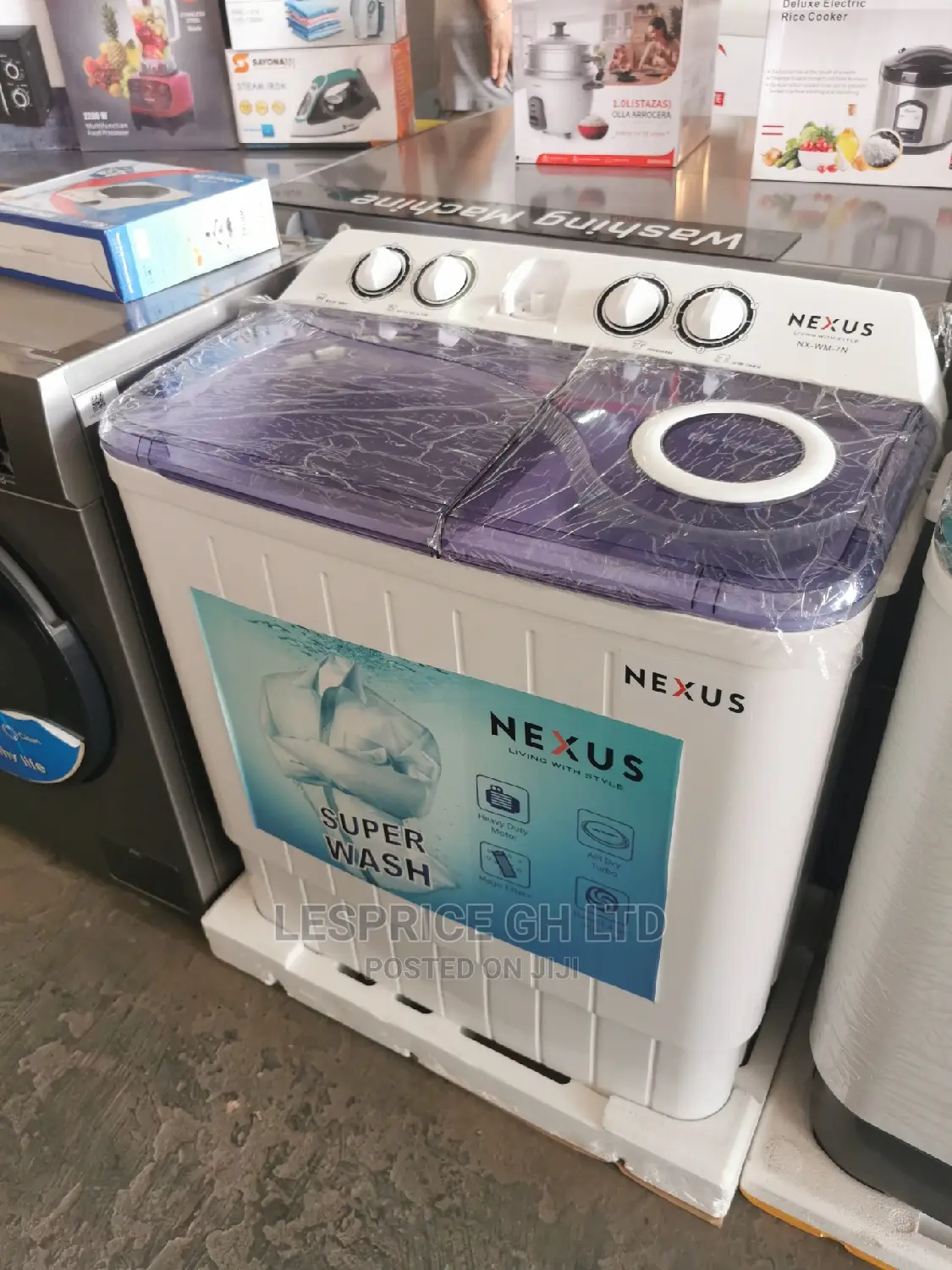 Fast Nexus 12kg Semi Automatic Washing Machine