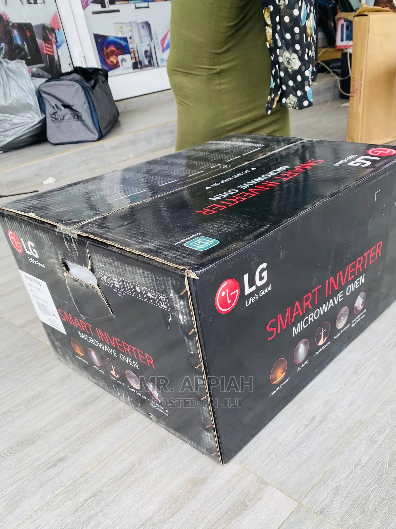 Eco-Friendly(Black)LG Microwave Oven(Ms8265dis)42L, 