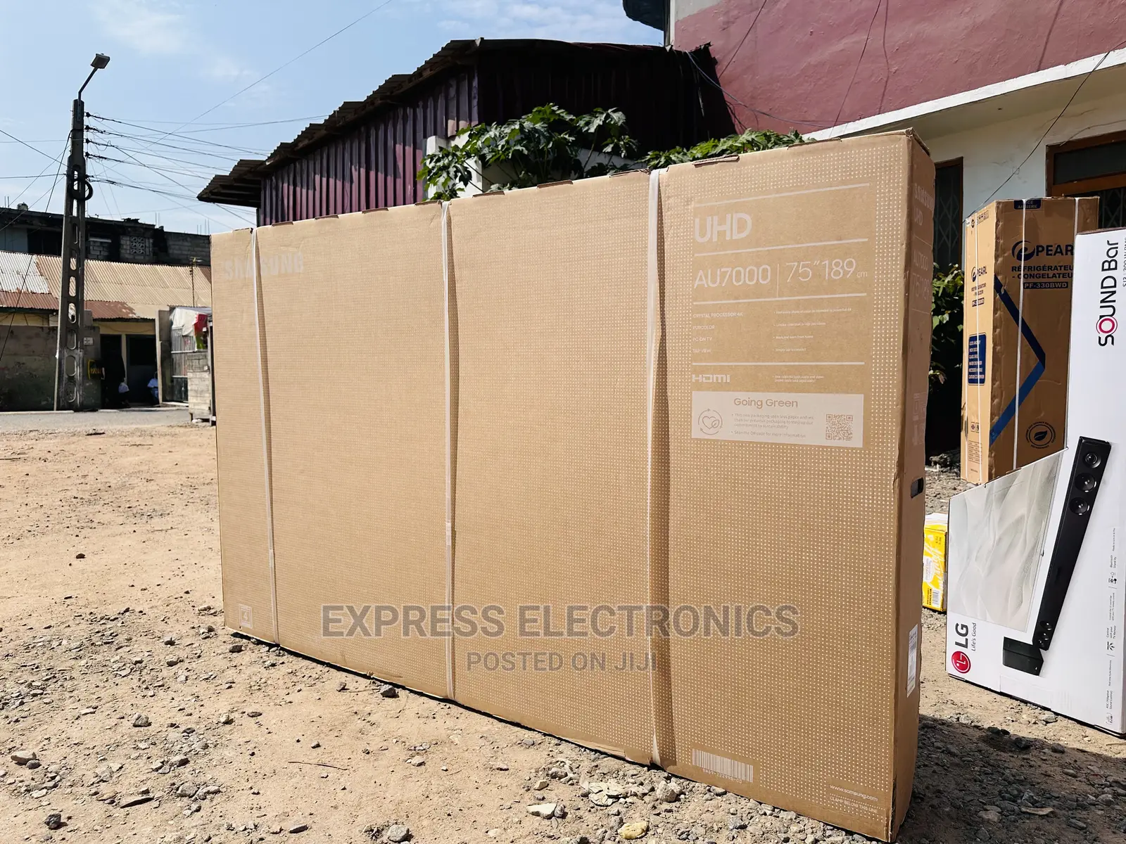  Processor Sleek Samsung UHD Glossy 75”Au7100