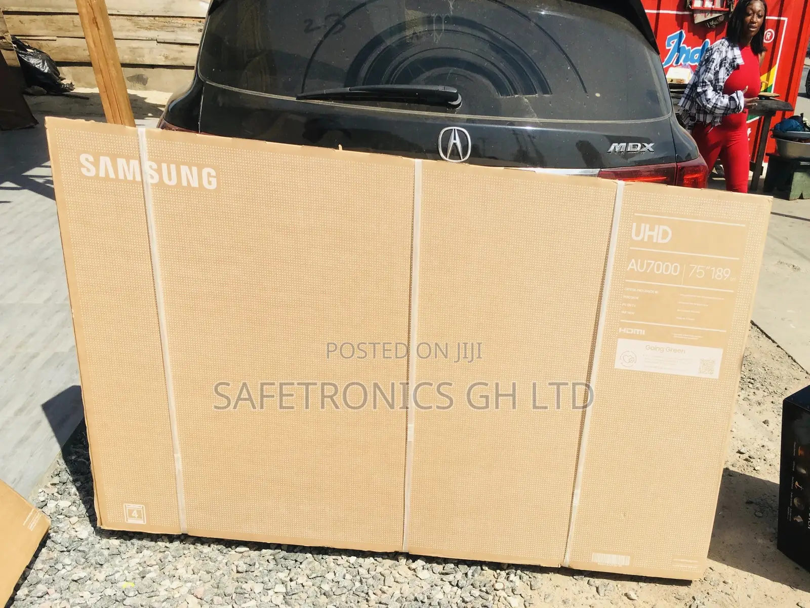 High Quality 75 Inches Glossy Samsung LED Au70 UHD Tv