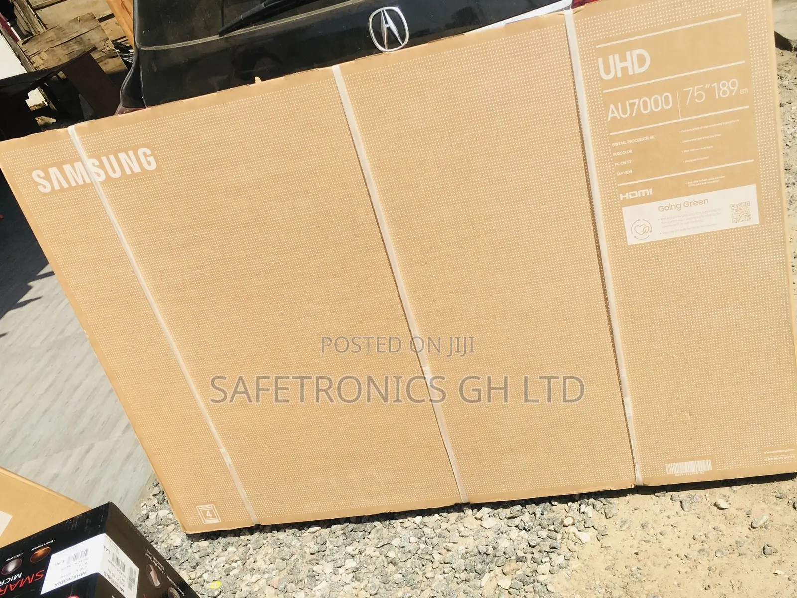 Glossy Quality 75 Inches LED UHD Samsung Crystal Tv
