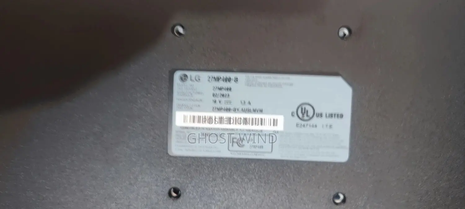 Lg Monitor 27inches