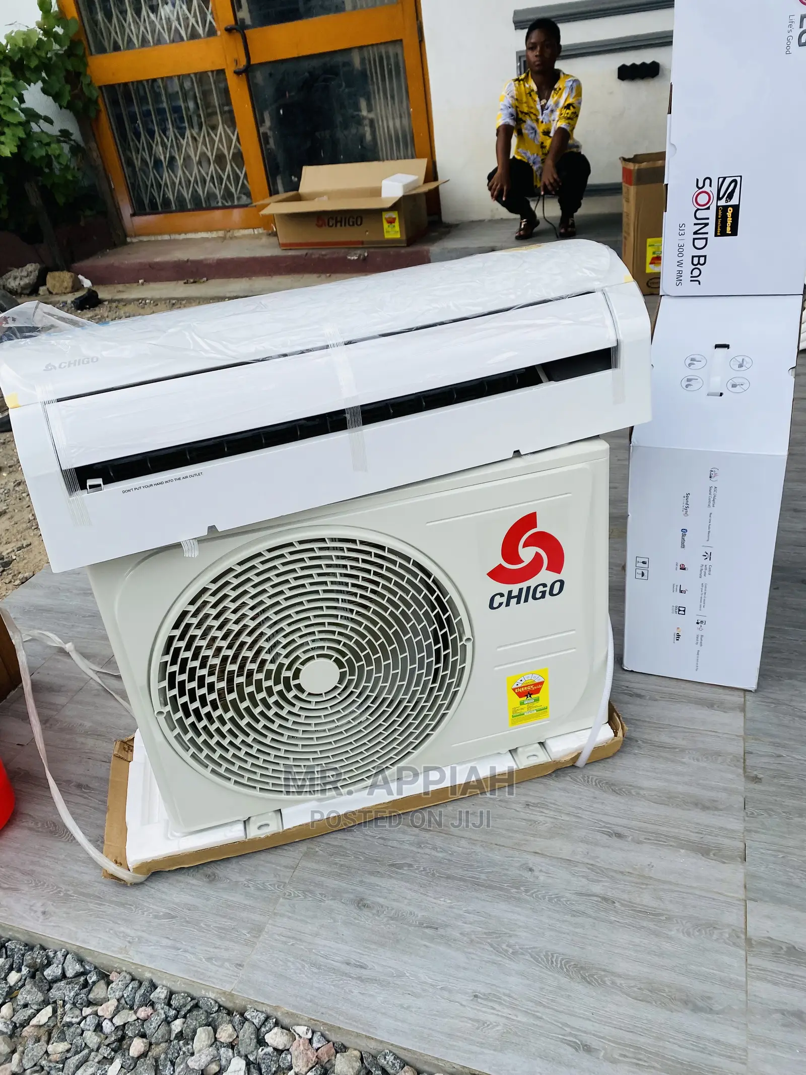 Chigo 1.5hp Split Air Conditioner-R410 Gas