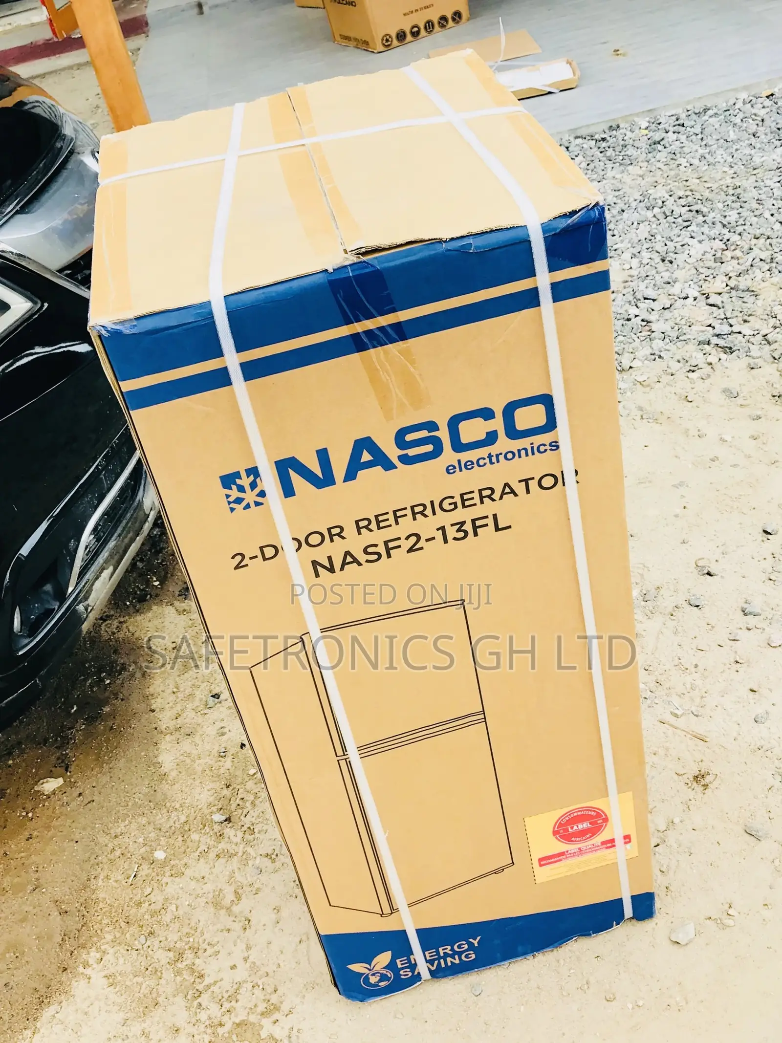 Nasco Doubledoor Neat Fridge Nasf2-13gl Doubledoor