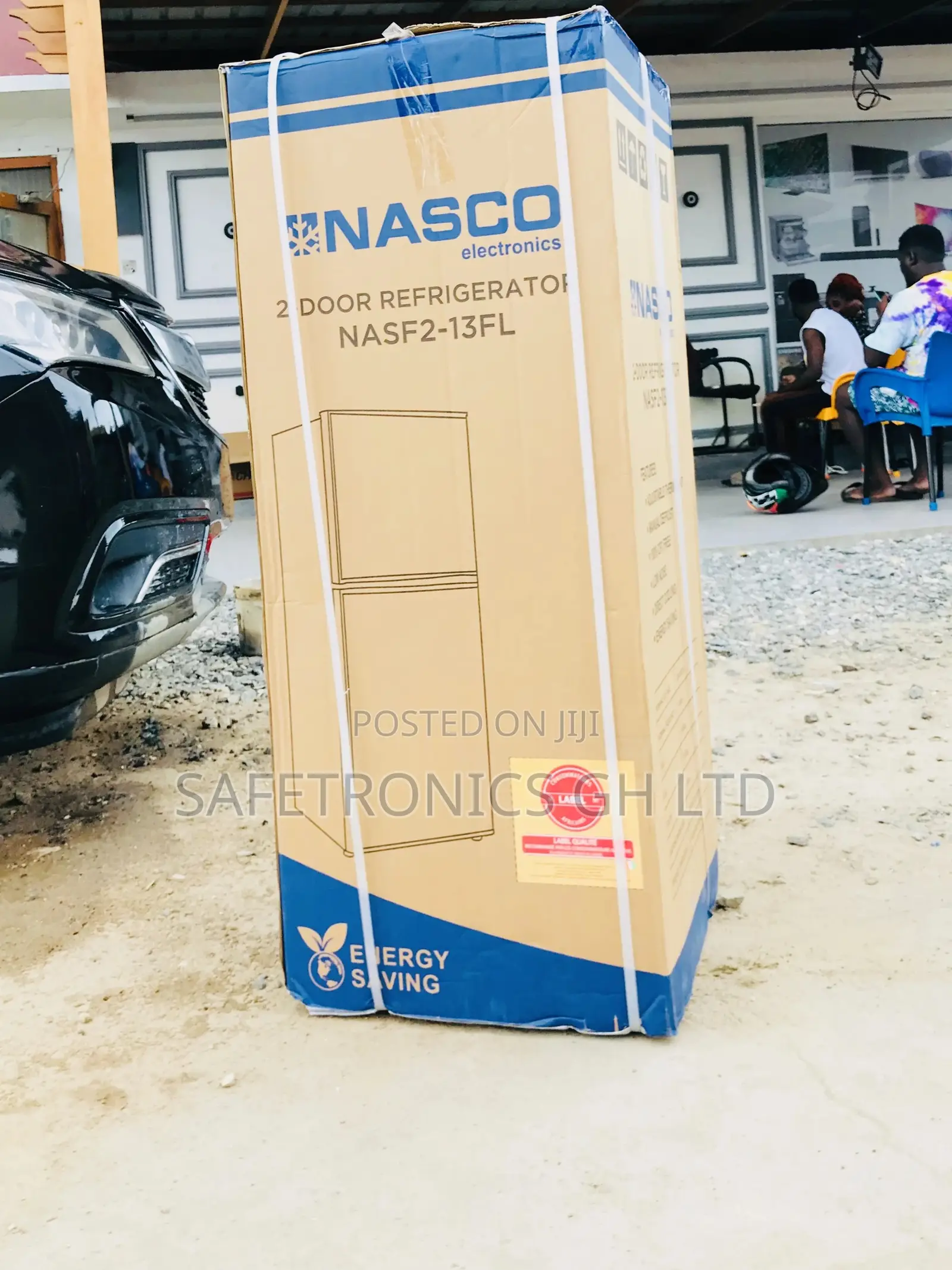 Nasco Adorable Fridge Nasf2-13fl Doubledoor Topfreezer