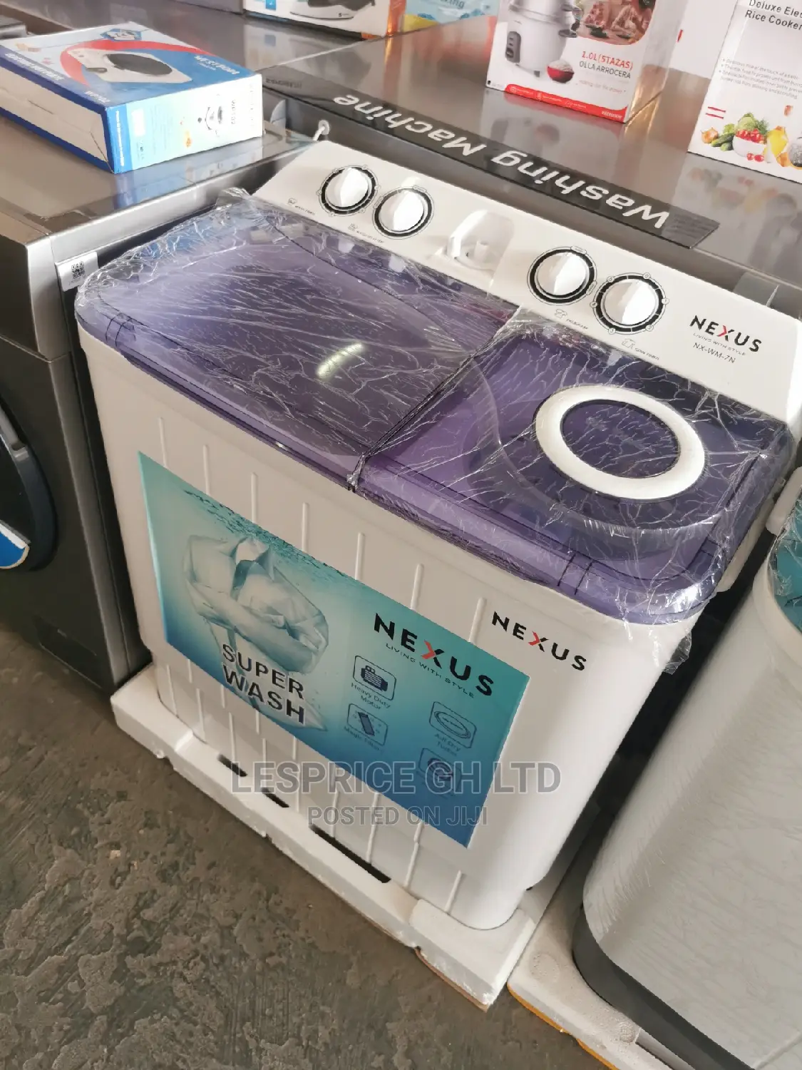 Fast Nexus 12kg Semi Automatic Washing Machine