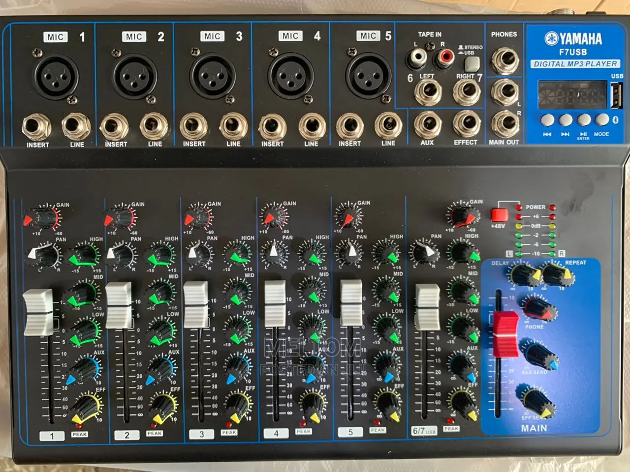 7 Channel Live Mixer