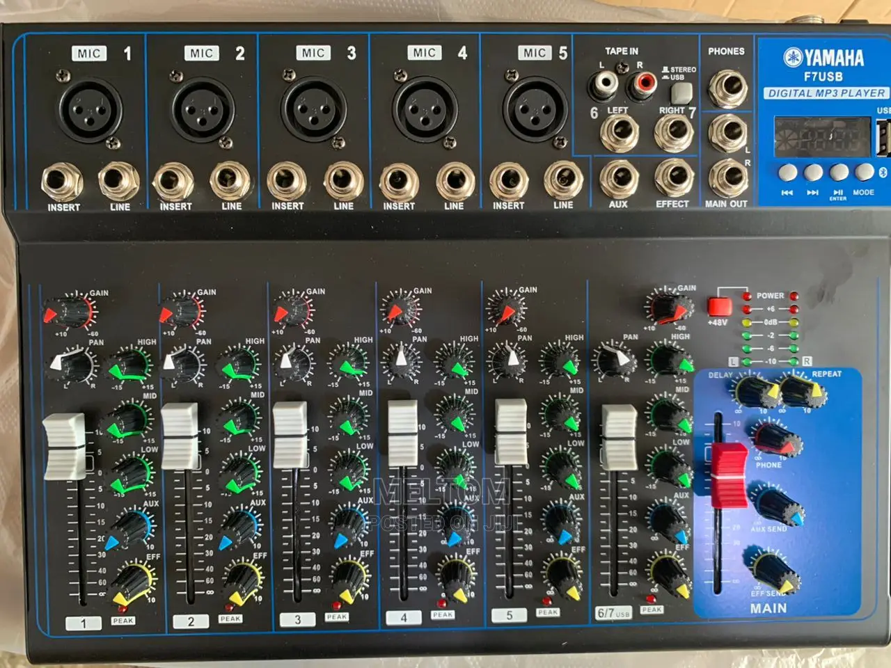 7 Channel Live Mixer