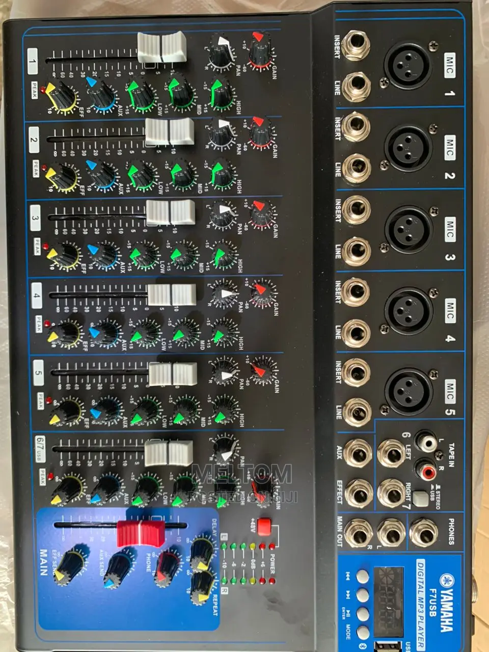 7 Channel Live Mixer