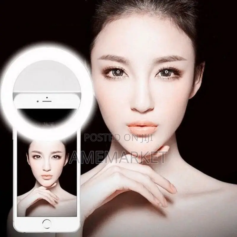 Mobile Phone Selfie Ring Light Brightnes Lamp For Smartphone