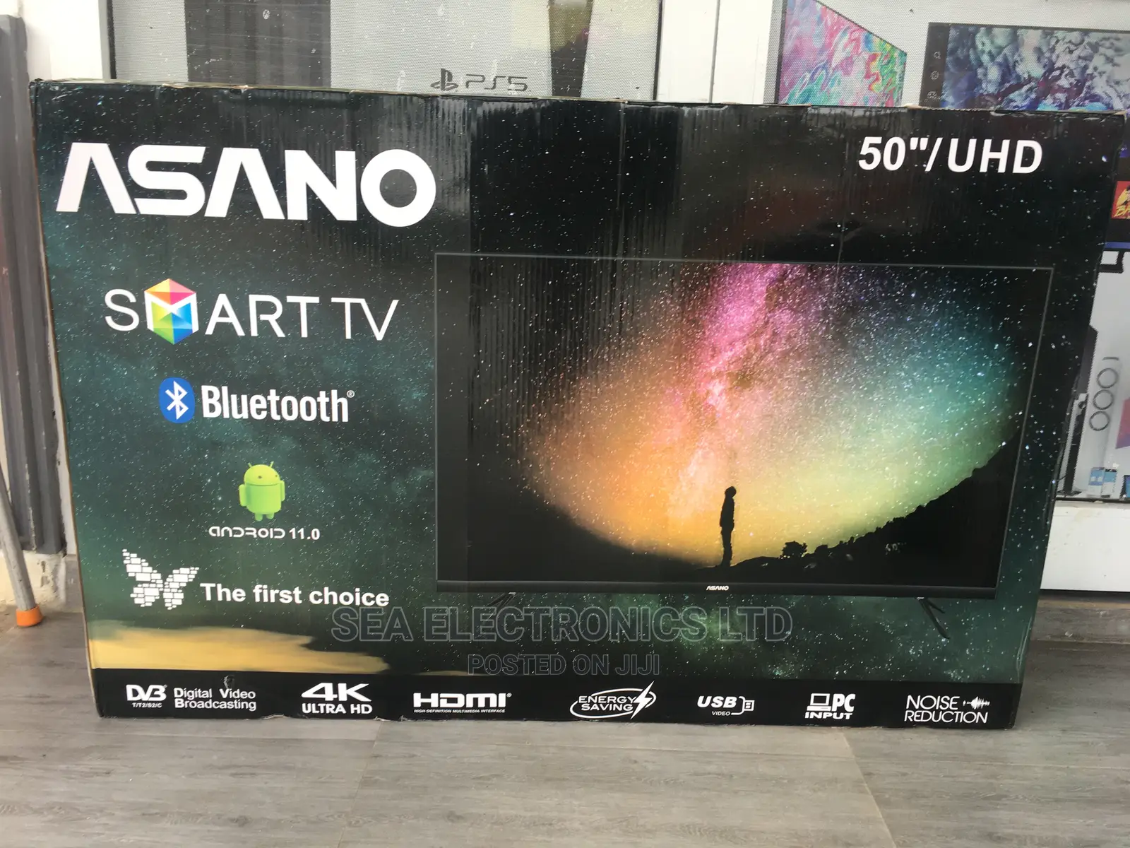 Asano Bluetooth 50 Inch Android Uhd Digital Smart Tv