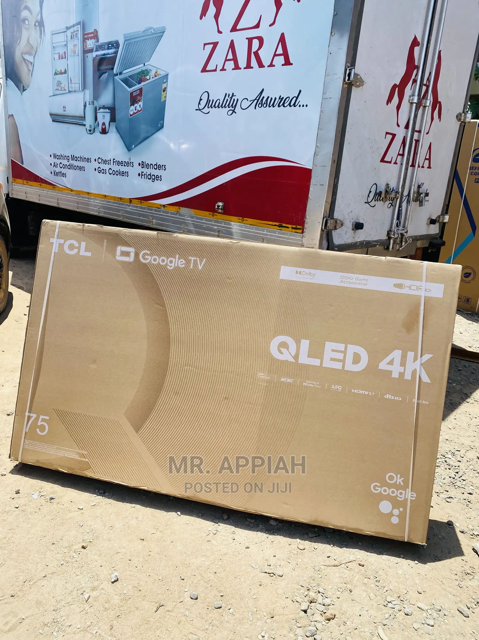 Elegant TCL(75P635)75 Inch Android Tv, 