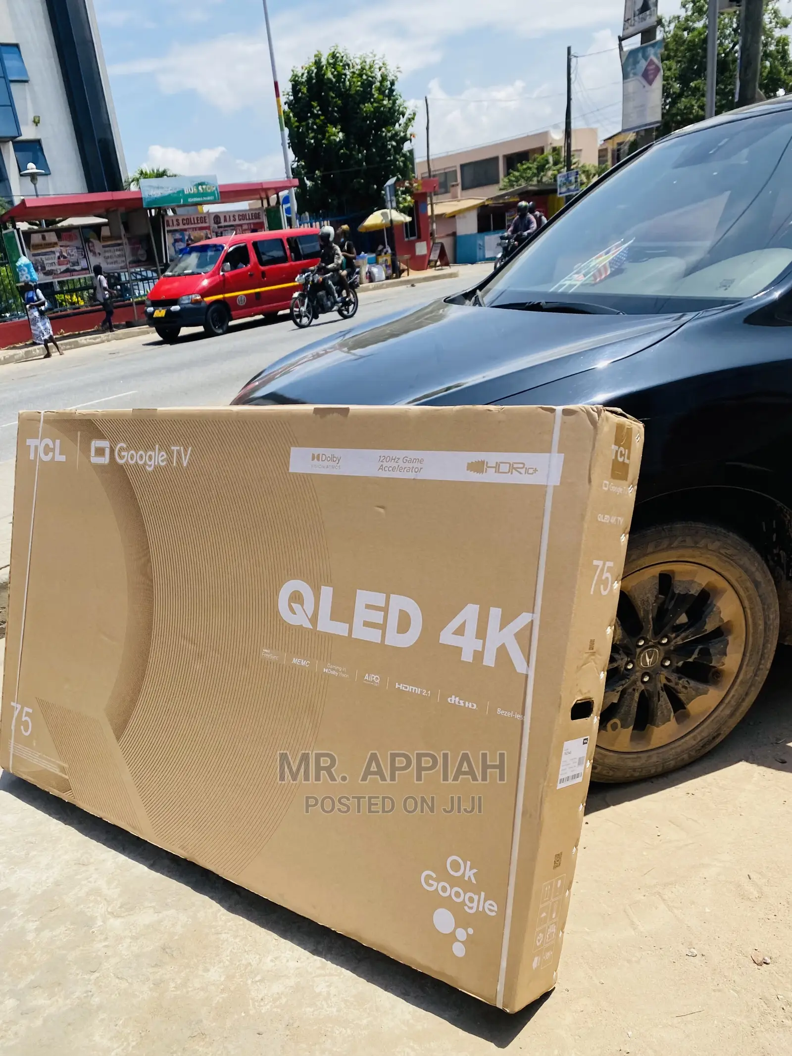 Extremely Quality TCL 75” QLED Smart Google Tv 75-C645,