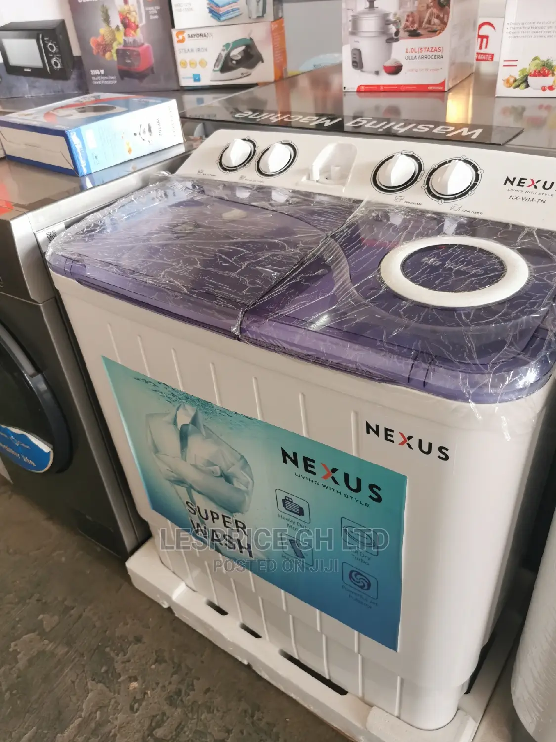 Cute Nexus 12kg Semi Automatic Washing Machine