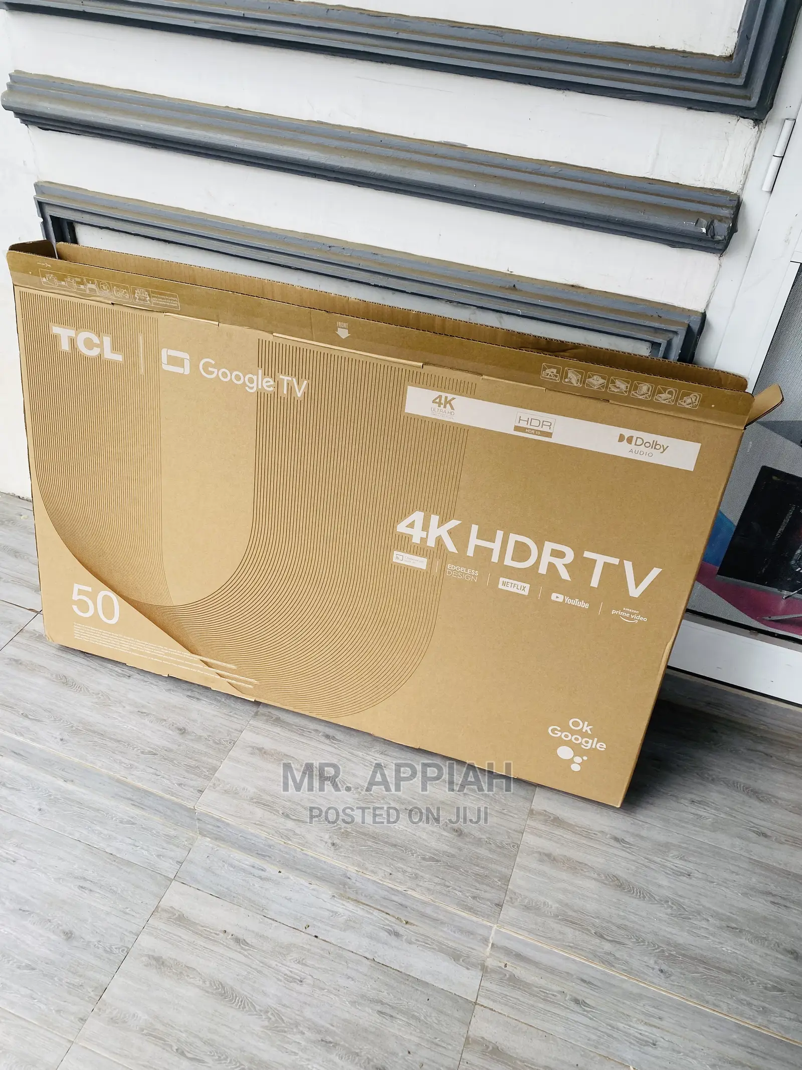 50P635 Elegant TCL(Black) 50inch Google Tv.