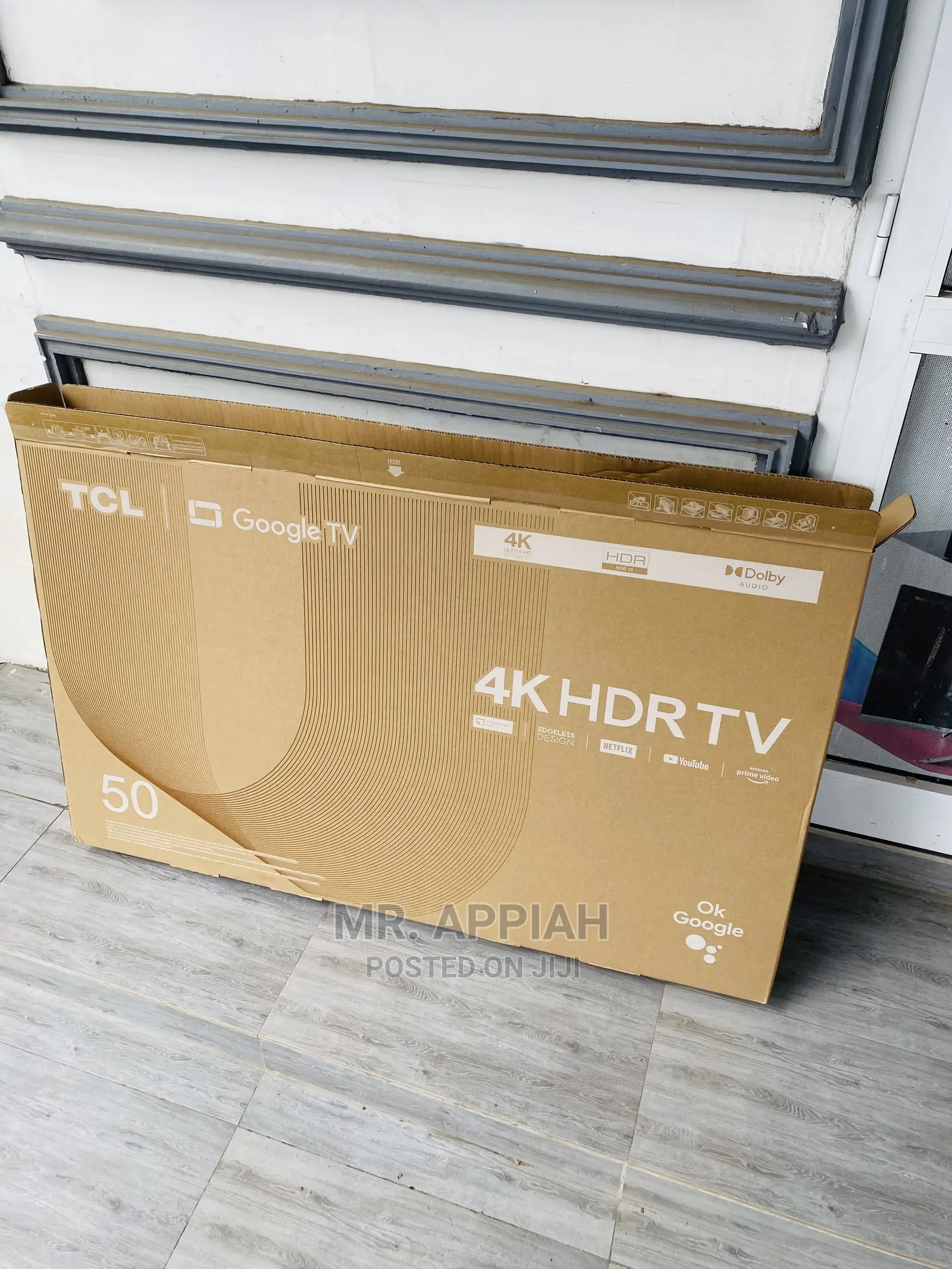 50P635 Elegant TCL(Black) 50inch Google Tv.