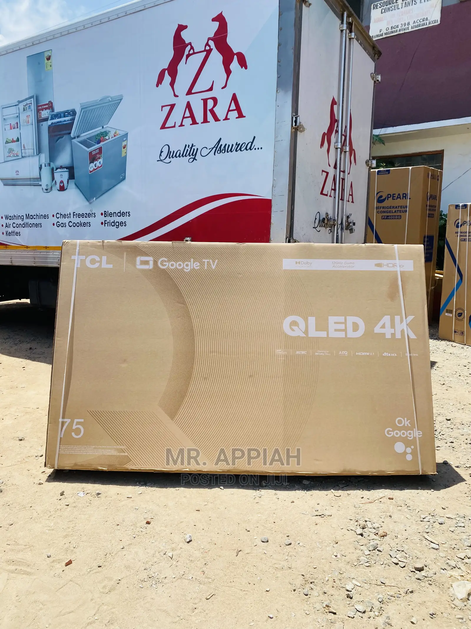 Long Lasting TCL 75 Inch QLED Smart Television 75-C645  