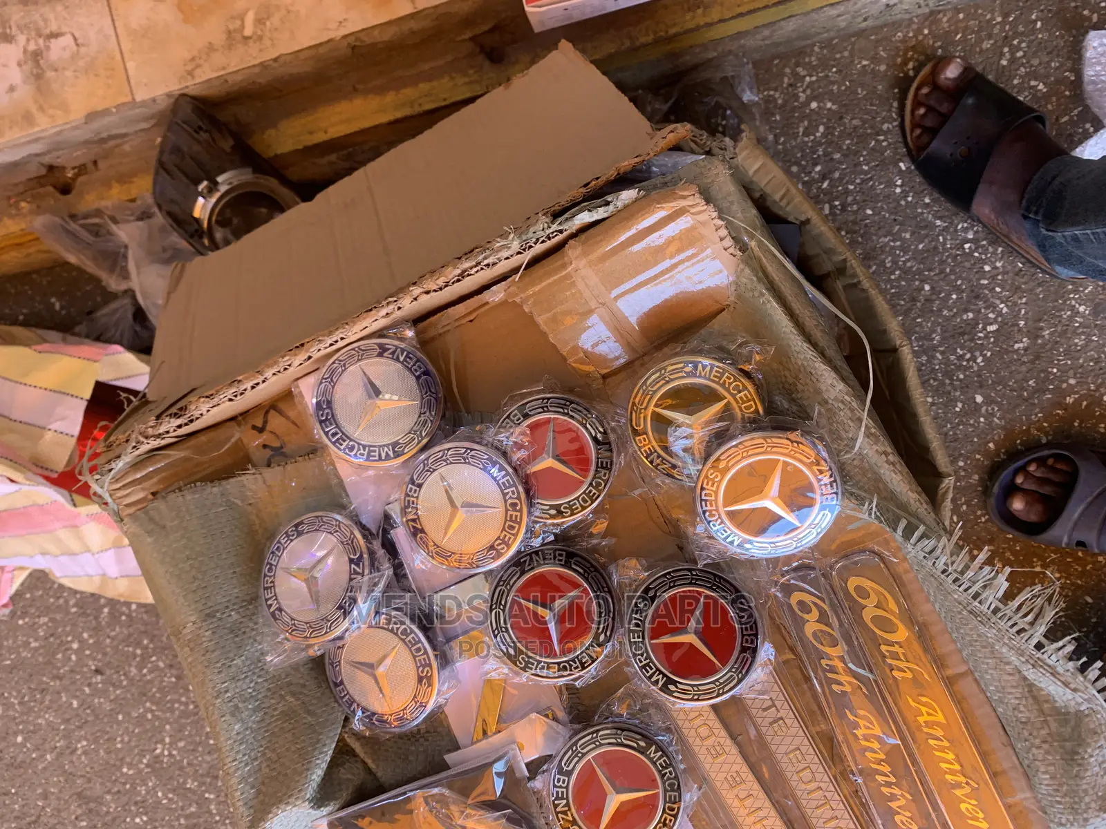 Mercedes Benz Wheel Cups Available