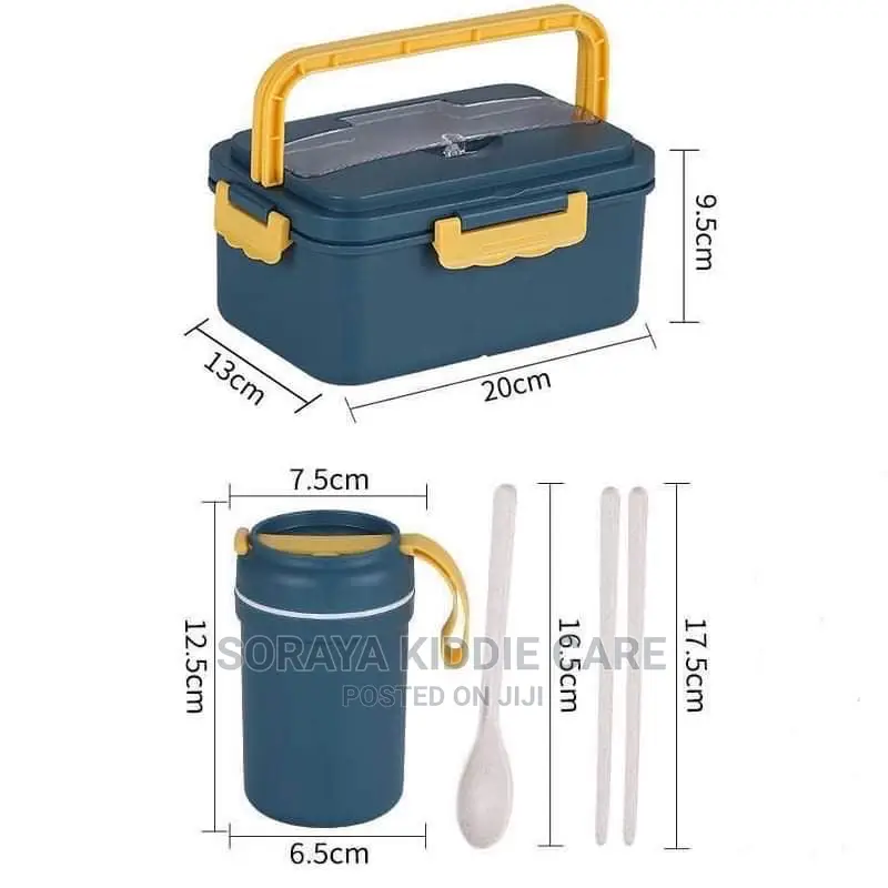 Lunch Box With Soup / Porridge Cup