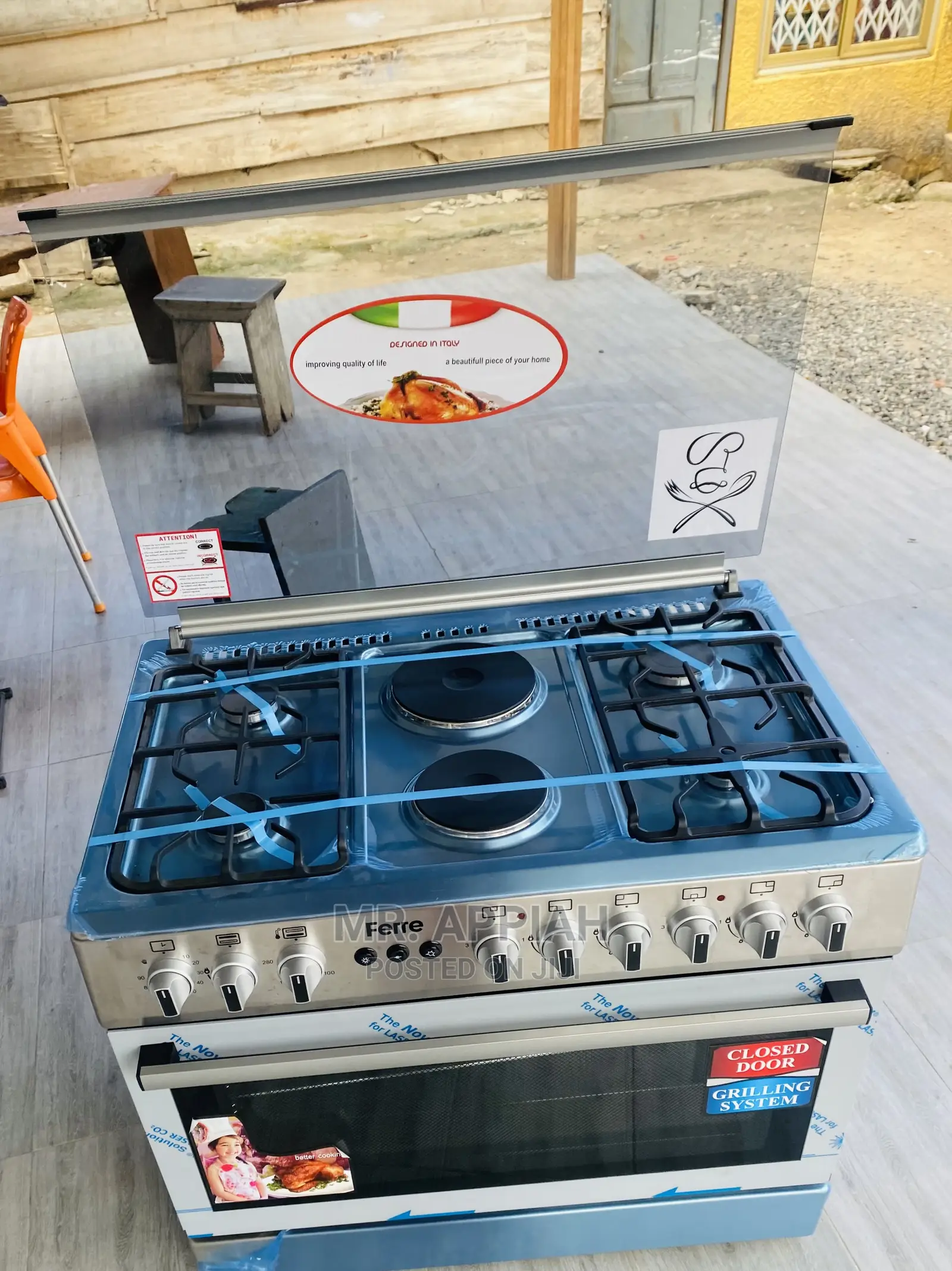 Best Choice for Ferre 60*90 4 Gas Burner + 2electric Cooker