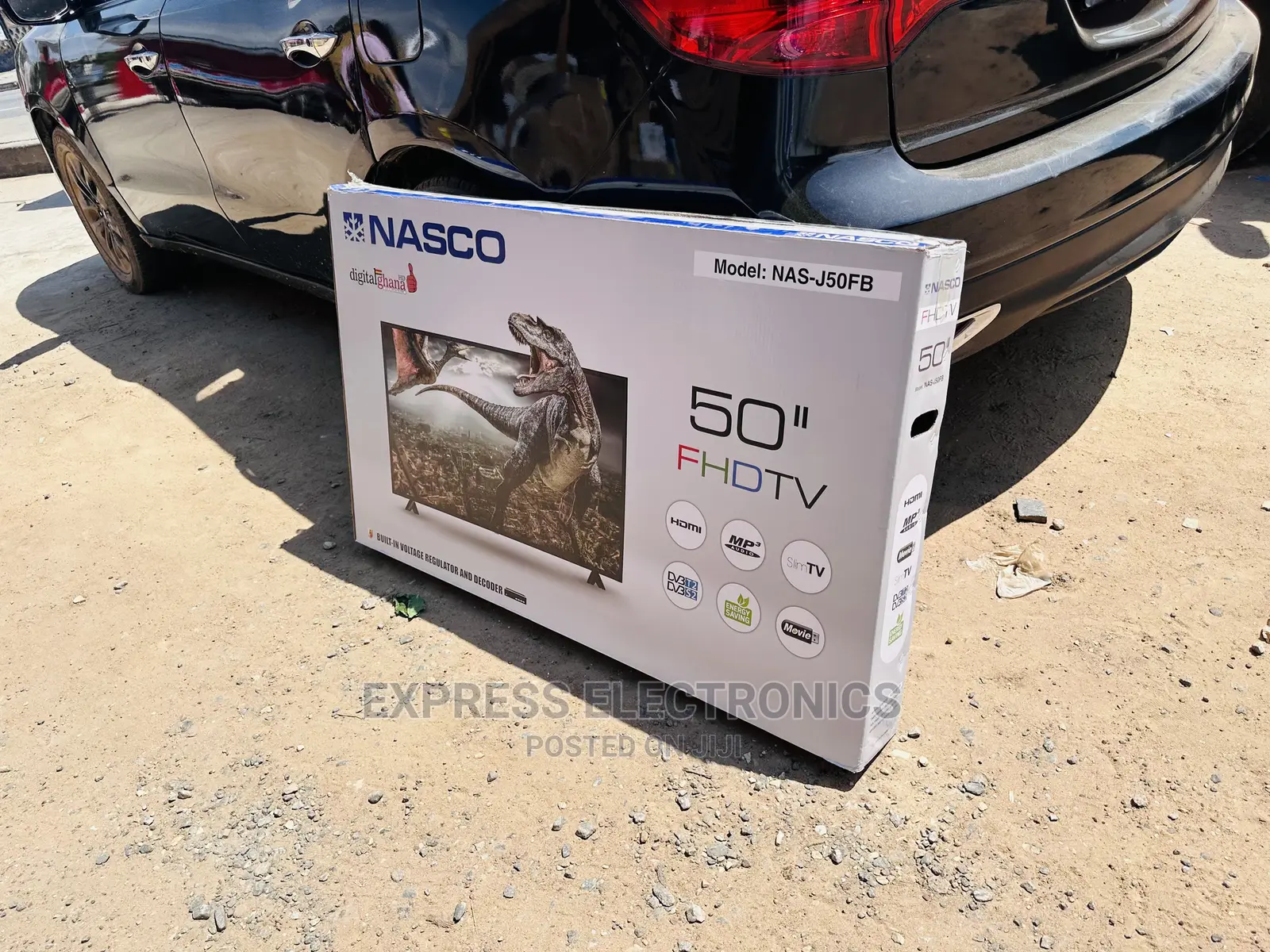 USB Port FHD Nasco 50”Satellite Digital Tv 