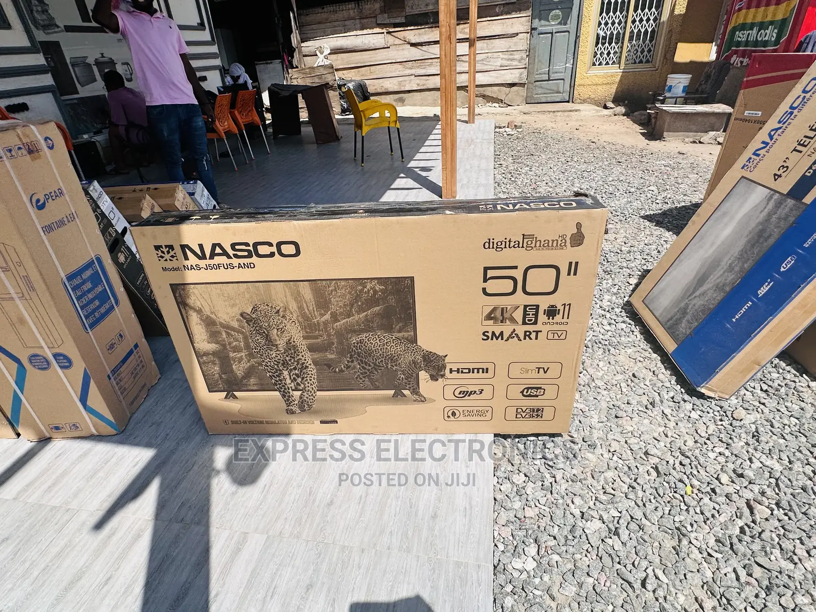 NAS-J50FUS-AND Smart Nasco 50”FHD