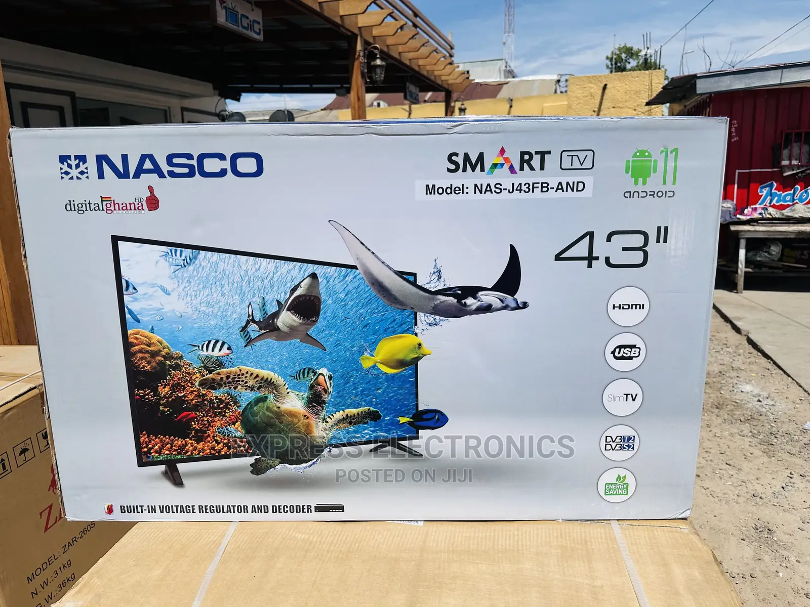 Nasco Sharp Image 43”Smart FHD Android Tv